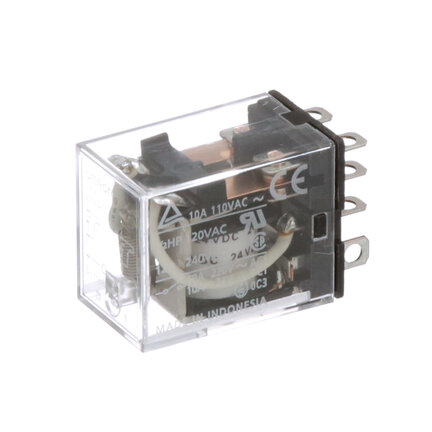 Przekaźnik, Wtyczka, DPDT, 10 A, dioda, 48 VDC (LY2-D 48VDC) - Omron