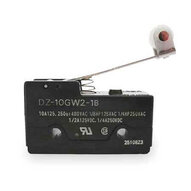 Wyłącznik podstawowy, Dźwignia z rolką, 10 A, DPDT, Zaciski śrubowe (DZ-10GW2-1B) - Omron