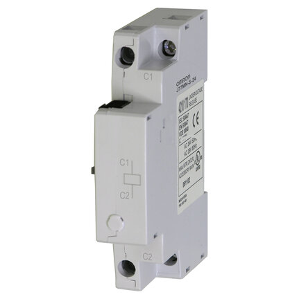 Zwalniacz bocznikowy, montaż z prawej strony, 24 V 50 Hz, 28 V 60 Hz (J77MN-S-24) - Omron