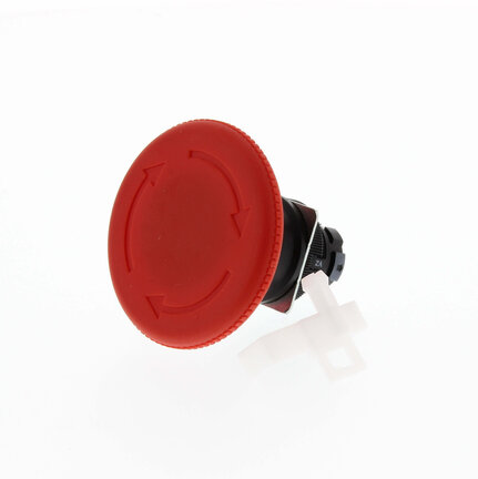 Wyłącznik awaryjny, niepodświetlany, śr. 60 mm, pchający/obrotowy, IP65 (A22E-L) - Omron