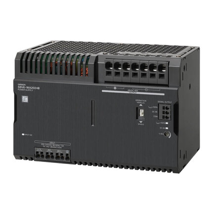Zasilacz 1-fazowy, 2000 W, 48 VDC, 45 A, montaż na szynie DIN (S8VK-WA20248-SPI) - Omron