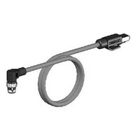 Kabel Ethernet Cat.5, PVC, wtyczka M12 kąt prosty/RJ45, 5 m (XS5W-T422-GMC-K) - Omron