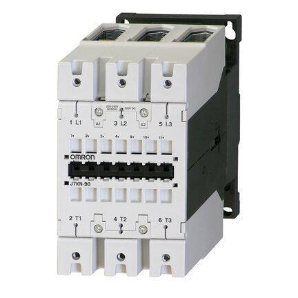 Stycznik, 3-biegunowy, 45 kW; 90 A AC3 (380-415 VAC), 400 VAC/DC (J7KN-90 400) - Omron