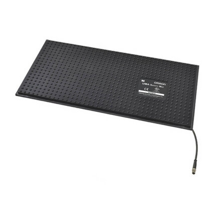 Mata bezpieczeństwa czarna z 1 kablem, wymiary 600 x 400 mm (UMMA-0600-0400-1) - Omron