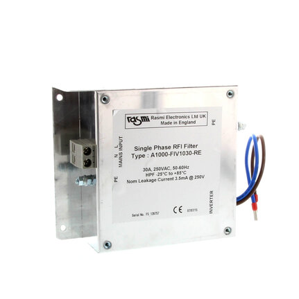 Filtr RFI V1000, 20 A, 1~ 200 VAC, do napędów 1,1 do 1,5 kW (A1000-FIV1020-RE) - Omron