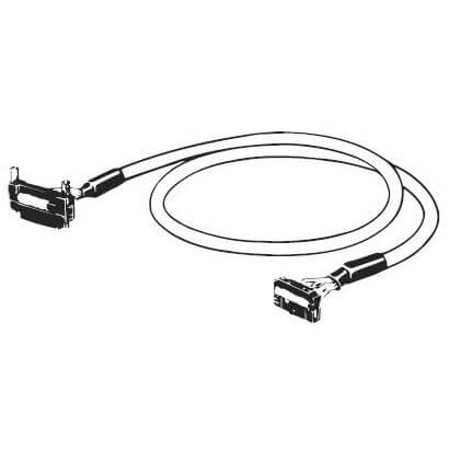 Kabel przyłączeniowy I/O, nieekranowany, FCN24 do MIL20, 2 m (XW2Z-0200AD-L) - Omron
