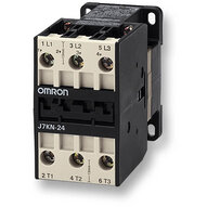 Stycznik, 3-biegunowy, 11 kW; 24 A AC3 (380-415 VAC), 48 VDC (J7KN-24 48D) - Omron