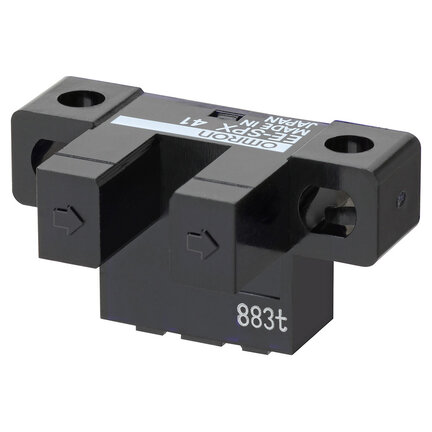 Fotopułapka, typ szczelinowy, 5 mm, Kształt-L, L-ON, NPN, złącze (EE-SPX841) - Omron