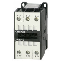 Stycznik, 3-biegunowy, 37 kW; 74 A AC3 (380-415 VAC), 90 VAC (J7KN-74 90) - Omron