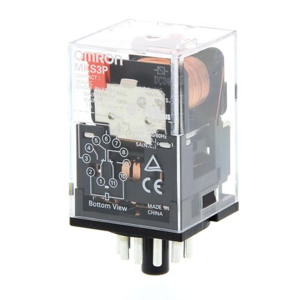 Przekaźnik przemysłowy, MK-I/-S (MKS3P 220VDC) - Omron