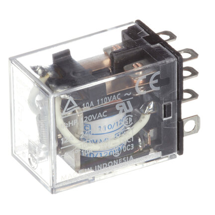 Przekaźnik, Wtyczka, DPDT, 10 A, 200/220 VAC (LY2 200/220VAC) - Omron