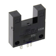 Czujnik fotoelektryczny, typ szczelinowy, 13 mm, NPN, złącze (EE-SPX403N) - Omron