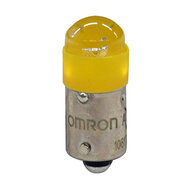 Przycisk A22NZ, żółta lampka LED 12 VAC/DC (A22NZ-L-YB) - Omron