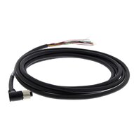 V/F 430-F Kabel M12 do Flying Leads, kąt prosty w dół, 3 m (V430-W8LD-3M) - Omron