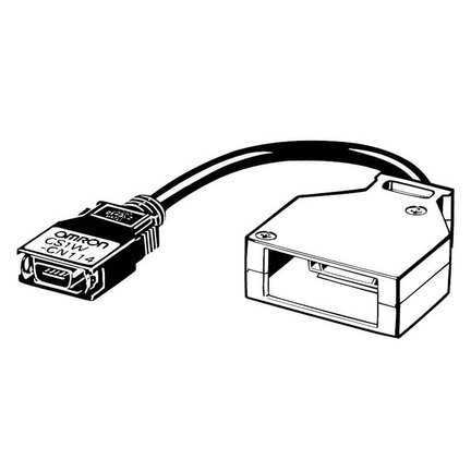 Adapter komunikacyjny, CQM1-PRO01 do CS1/CQM1H/CPM2C, 0,1 m (CS1W-CN114) - Omron