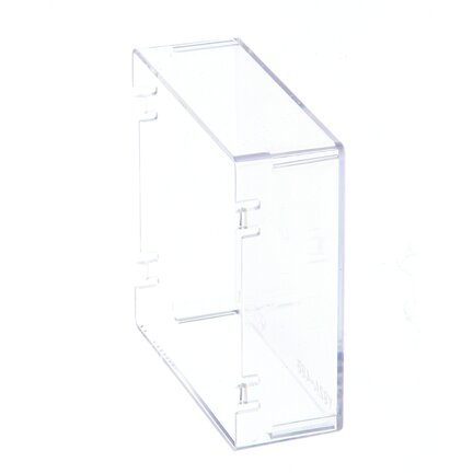 Pokrywa ochronna dla urządzenia DIN 48x48 mm, twardy plastik (Y92A-48B) - Omron