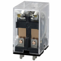 Przekaźnik, styki PCB, 8-stykowy, DPDT, 10 A, 12 VDC (LY2-0 12VDC) - Omron