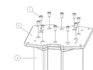 Płyta adaptera dla TM25S, TM25S-X (LIFT 100 ADAPTER PLATE K) - Omron