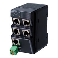 5-portowy rozszerzony przełącznik Ethernet (W4S1-05D) - Omron