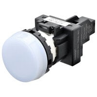 Wskaźnik M22N płaski, CAP kolor biały, LED biały, LED NAPIĘCIE 200-240 VAC (M22N-BN-TWA-WE) - Omron