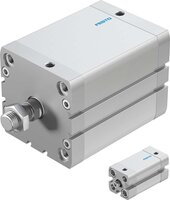 Siłownik kompaktowy ISO 21287 dwustronnego działania ADN-50-60-A-P-A-S20 (536309-C) serii ADN - Festo
