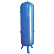Zbiornik ciśnieniowy pionowy 270 litrów, 11 bar, niebieski (RAL 5015) - CSC Baglioni