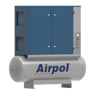Sprężarka spiralna Airpol SRK11 8bar 2x5.5kW 72m3/h 500L