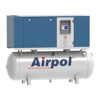 SPRĘŻARKA ŚRUBOWA AIRPOL NB250kW 7.5bar 2400m3/h