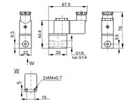 Elektrozawór 2/2 NC G1/8 220V AC - PNEUER
