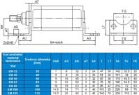 Łapa montażowa ISO 15552 D32 - Air-Com