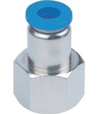Złączka prosta wtykowa gwint wew. G1/4" ø 10 EASY LINE
