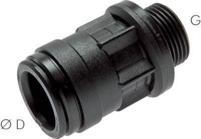 Złączka prosta wtykowa G3/4-15mm, IQS-Big