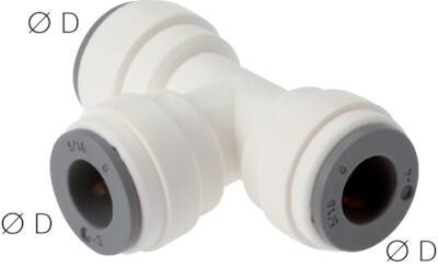 T-Steckanschluss 6mm, IQS-LE (EPDM-Dichtung)