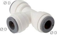 T-Steckanschluss 6mm, IQS-LE (EPDM-Dichtung)