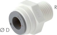 Złączka prosta wtykowa NPT 1/8"-8mm, IQS-LE (uszczelka EPDM) - Sang-A