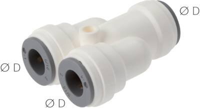 Y-Steckanschluss 10mm, IQS-LE (EPDM-Dichtung)