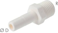 Króciec z gwintem z wtykiem NPT 1/4"-4mm, IQS-LE (uszczelka EPDM)