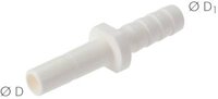 Stecknippel 3/8" (9.52 mm)-9 (3/8")mm Schlauchtülle, IQS-LE