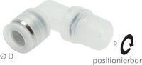 Katowe zlacze wtykowe R 1/8"-6mm, IQS-PP