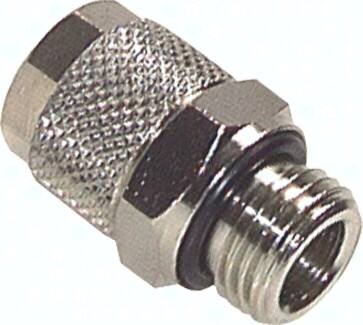 Złączka prosta skręcana G 1/8-6 x 4mm, Viton