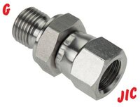 Ustawiane zlacze gwintowe wkrecane UNF 3/4"-16 (gwint wewn.)-G 3/8"(gwint zewn.)