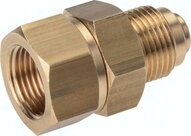 Złącze obrotowe do goracej wody, G 3/8"-G 1/4", mosiadz, PN220