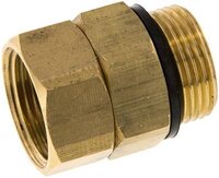 Złącze obrotowe gorącej wody, G 3/4"-G 3/4", mosiądz