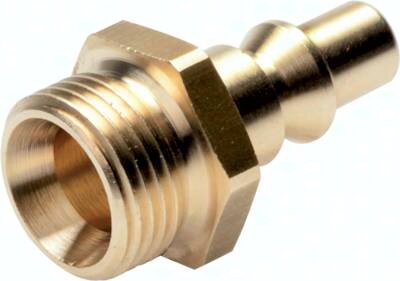Króciec do szybkozłączki (ARO/ORION) G 1/4"(GZ), Mosiadz