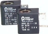 Elektromagnes 24 V AC, forma konstrukcyjna M, wielkość wtyczki 1