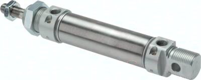 Cylinder ISO 6432, dwustr. dzialania, tlok 16mm,skok 20mm