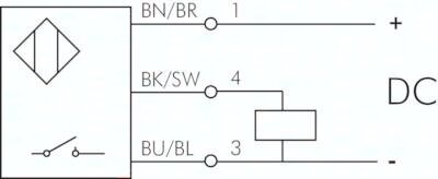 Trójnik z wylacznikiem cylindrowym, w pelni elektroniczny czujnik (zabezpieczony