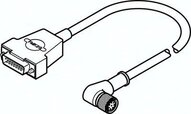 Kabel enkodera NEBM-M12W8-E-20-N-S1G15 (5105629) serii NEBM - Festo