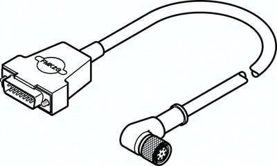 Kabel enkodera NEBM-M12W8-E-25-N-S1G15 (5105630) serii NEBM - Festo