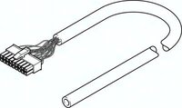 Kabel połączeniowy NEBM-L5G18-E-10-N-LE18 (4977494) serii NEBM - Festo